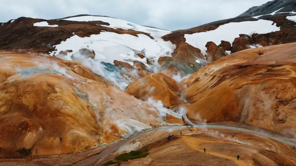 Snow Iceland Mountains