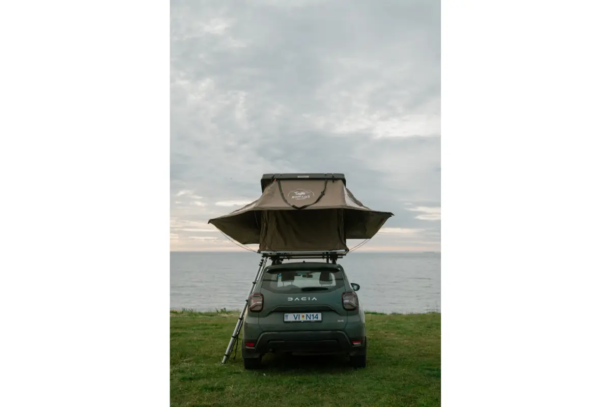 Tente de toit en Islande