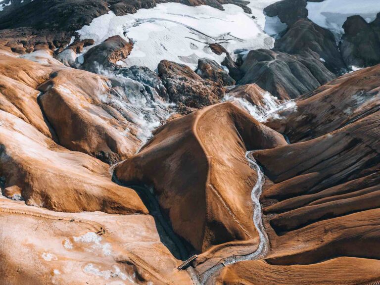 Snow Iceland Mountains